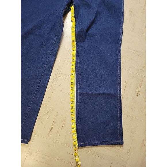 Texas Jeans USA Multi-Purpose Size 42L TXJ-MP Dark‎ Wash EUC 30 Length - Picture 5 of 14